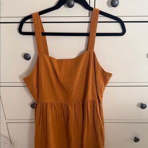 Sonoma Mustard Midi/Maxi Dress